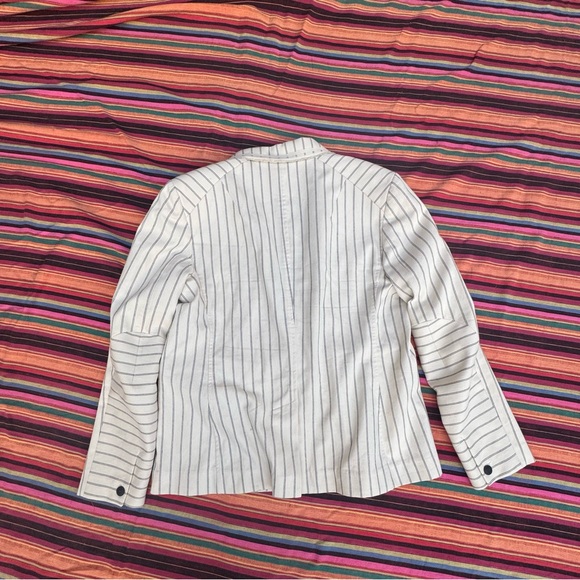 Rag & Bone Millie Striped Blazer 16 - Picture 5 of 6